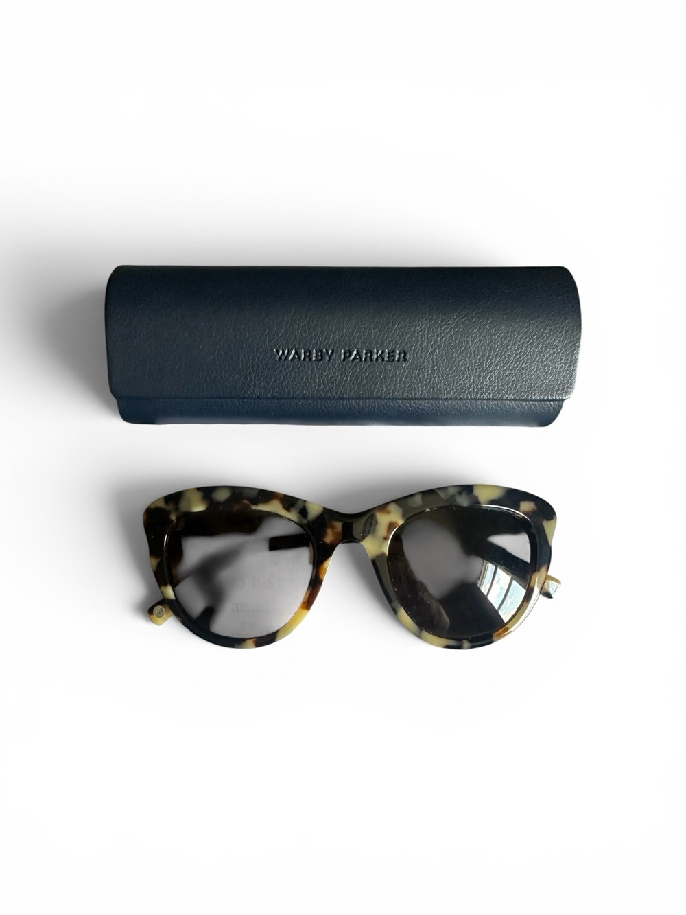 Warby Parker Tortoise Round Sunglasses - Brown/Black Tortoise